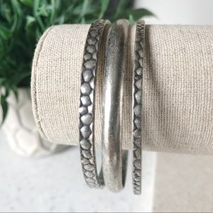🌿Bracelet Set Silver Tone